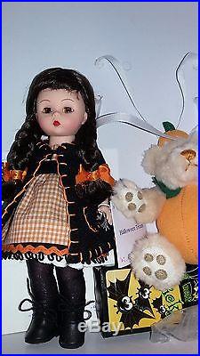 Retired Madame Alexander 10'' Halloween Dorothy and Toto #60705 Coquette Doll
