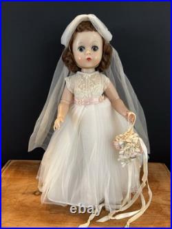 11 Vintage Madame Alexander Lissy Bride Doll 1950's Tagged Outfit Excellent