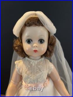 11 Vintage Madame Alexander Lissy Bride Doll 1950's Tagged Outfit Excellent