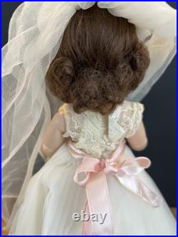 11 Vintage Madame Alexander Lissy Bride Doll 1950's Tagged Outfit Excellent