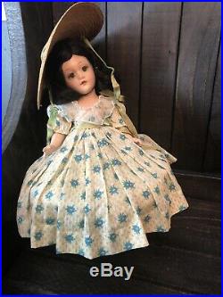 12 No Crazing Clear Eyes 1937 Madame Alexander Compo Scarletts OHara Doll