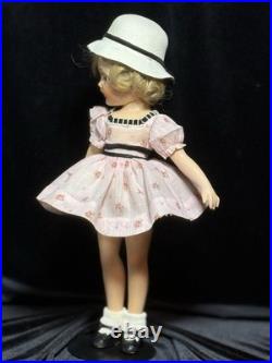 13 1935-48 Madame Alexander Twist-Waist Composition Wendy Ann Doll Excellent