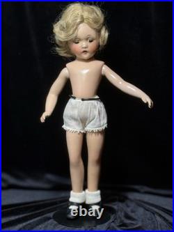 13 1935-48 Madame Alexander Twist-Waist Composition Wendy Ann Doll Excellent