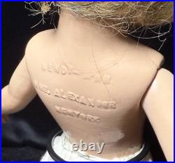 13 1935-48 Madame Alexander Twist-Waist Composition Wendy Ann Doll Excellent