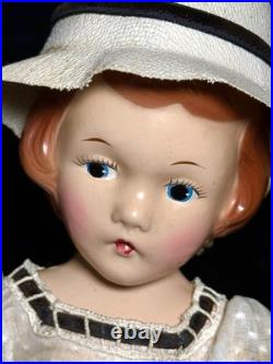 13 Madame Alexander Twist-Waist Composition Wendy Ann Doll Molded Hair HTF