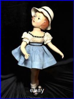 13 Madame Alexander Twist-Waist Composition Wendy Ann Doll Molded Hair HTF