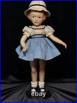 13 Madame Alexander Twist-Waist Composition Wendy Ann Doll Molded Hair HTF