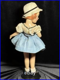 13 Madame Alexander Twist-Waist Composition Wendy Ann Doll Molded Hair HTF