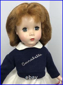 14.5 Vintage Madame Alexander Annabelle Doll HP Original Outfit, Redhead #ME