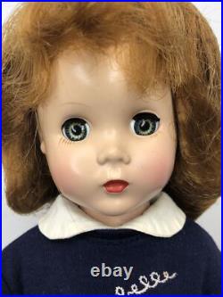 14.5 Vintage Madame Alexander Annabelle Doll HP Original Outfit, Redhead #ME
