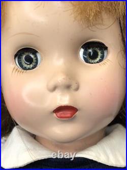 14.5 Vintage Madame Alexander Annabelle Doll HP Original Outfit, Redhead #ME