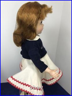 14.5 Vintage Madame Alexander Annabelle Doll HP Original Outfit, Redhead #ME