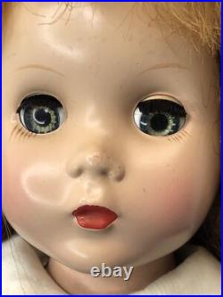 14.5 Vintage Madame Alexander Annabelle Doll HP Original Outfit, Redhead #ME