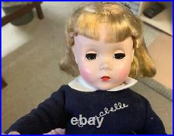 14 Madame Alexander 1950s H Plastic Kate Smith's Annabelle Doll Tagged Costume