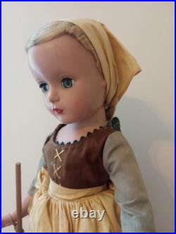 14 Vintage Madame Alexander Hard Plastic Poor Cinderella Doll