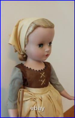 14 Vintage Madame Alexander Hard Plastic Poor Cinderella Doll