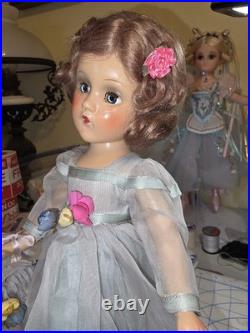15 Vintage 1940s Madame Alexander Wendy Ann Bridesmaid Doll All Original
