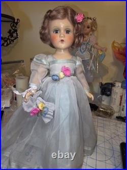 15 Vintage 1940s Madame Alexander Wendy Ann Bridesmaid Doll All Original