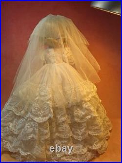15 Vintage 1960s Rare Madame Alexander Original Elise Jointed Bride