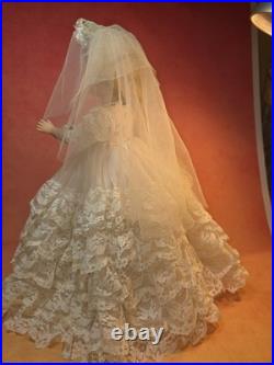 15 Vintage 1960s Rare Madame Alexander Original Elise Jointed Bride
