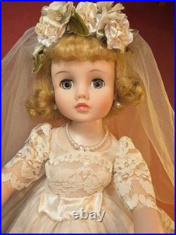 15 Vintage 1960s Rare Madame Alexander Original Elise Jointed Bride