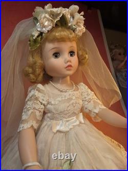 15 Vintage 1960s Rare Madame Alexander Original Elise Jointed Bride