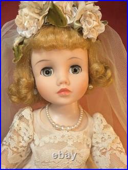 15 Vintage 1960s Rare Madame Alexander Original Elise Jointed Bride