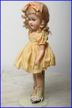 15 in Madame Alexander Sonja Henie Composition Doll. Original. 1939-1943