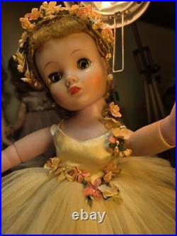 16 Madame Alexander Jointed Elise Ballerina Doll All Original