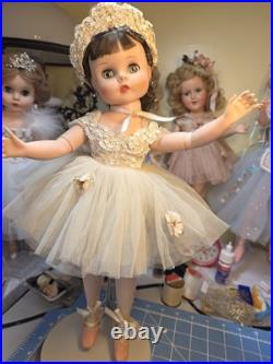 16 Madame Alexander Jointed Elise Ballerina Doll All Original