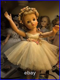 16 Madame Alexander Jointed Elise Ballerina Doll All Original