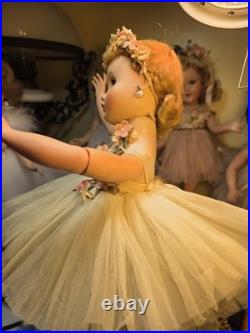 16 Madame Alexander Jointed Elise Ballerina Doll All Original