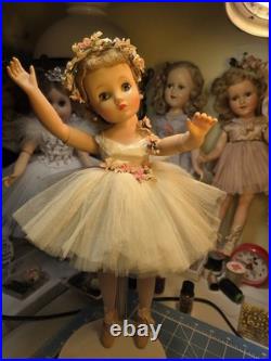 16 Madame Alexander Jointed Elise Ballerina Doll All Original
