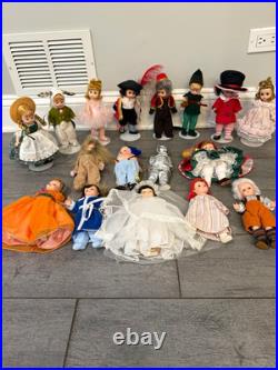 17 8 Madame Alexander Dolls Peter Pan, Heidi, Oz, Beauty, Red Riding, Hook