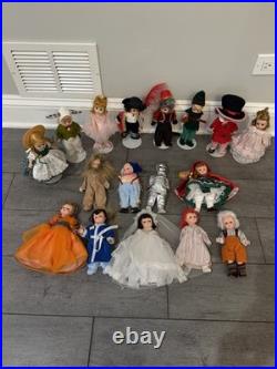 17 8 Madame Alexander Dolls Peter Pan, Heidi, Oz, Beauty, Red Riding, Hook