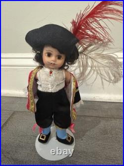 17 8 Madame Alexander Dolls Peter Pan, Heidi, Oz, Beauty, Red Riding, Hook