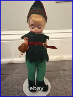 17 8 Madame Alexander Dolls Peter Pan, Heidi, Oz, Beauty, Red Riding, Hook