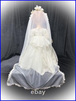 17 Madame Alexander 1938-44 Composition Wendy Ann Bride Doll Exquisite