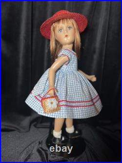 17 Madame Alexander 1938-44 Composition Wendy Ann Doll withTagged Outfit