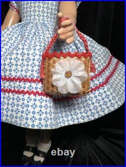 17 Madame Alexander 1938-44 Composition Wendy Ann Doll withTagged Outfit