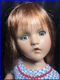 17 Madame Alexander 1938-44 Composition Wendy Ann Doll withTagged Outfit