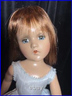 17 Madame Alexander 1938-44 Composition Wendy Ann Doll withTagged Outfit