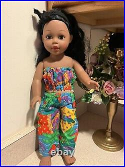 18 MADAME ALEXANDER FASHION DOLL ELLA Plus HANDMADE WARDROBE