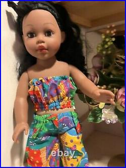 18 MADAME ALEXANDER FASHION DOLL ELLA Plus HANDMADE WARDROBE