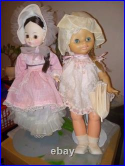 1930 #12 Antique Madame Alexander Dolls & Rebecca From New York Antique Rare Old
