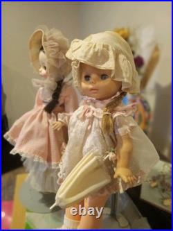1930 #12 Antique Madame Alexander Dolls & Rebecca From New York Antique Rare Old