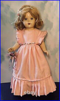 1930's Alexander Doll Co. Antique PRINCESS ELIZABETH 24 all composition strung