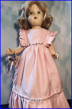 1930's Alexander Doll Co. Antique PRINCESS ELIZABETH 24 all composition strung