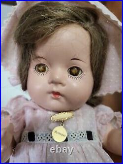 1930's Madame Alexander 11 1/2 Yvonne Dionne Quintuplet Doll All Original
