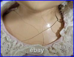 1930's Madame Alexander Wendy Composition Doll 15 Lt Brown Hair Blue Sleep Eyes